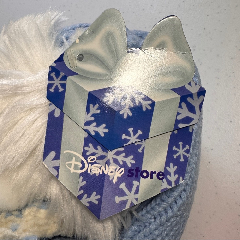 Vintage 2003 Disney Winnie the Pooh White Polar Bear 12" Snowflake Sweater NWT - Picture 11 of 13